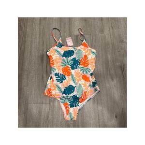Serra Ladies Swimsuit in Tropical Print Size XXL
